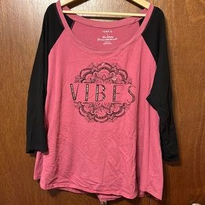 Torrid 3/4 sleeve soft tee shirt